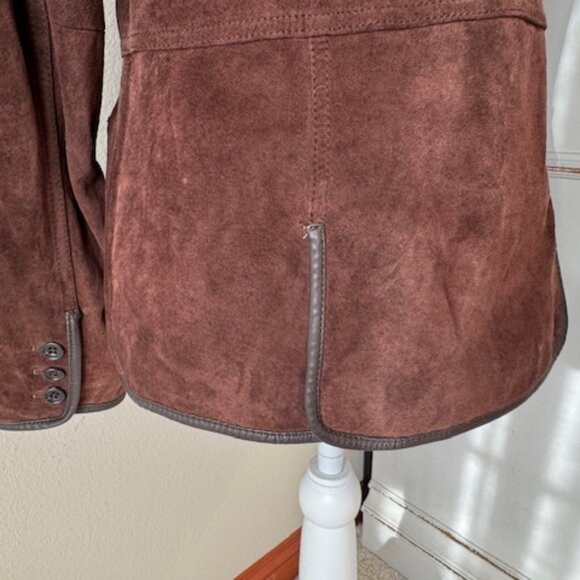 Eddie Bauer Seattle Suede Jacket - Medium - Picture 7 of 10